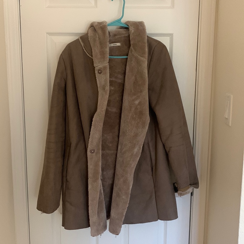 Mystic warm grey coat
